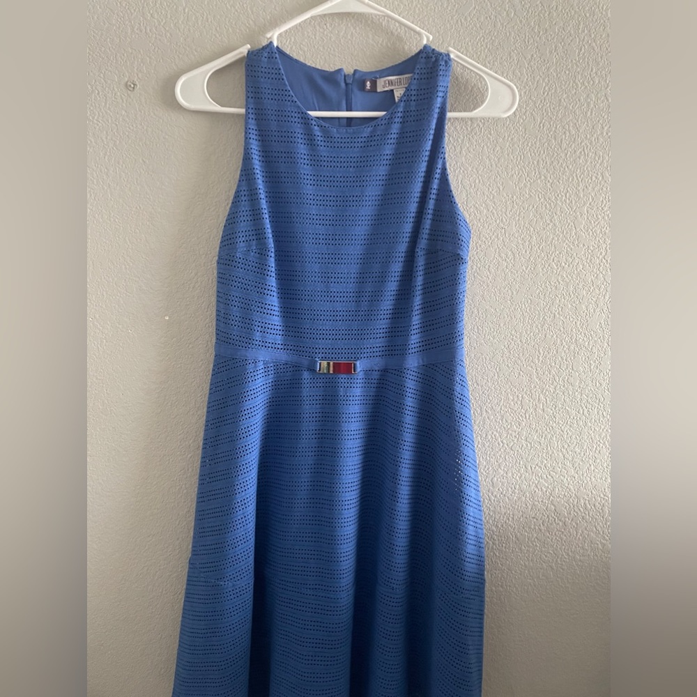Jennifer Lopez Blue Dress